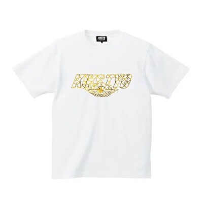 KIKS TYO T-shirt Gold Foil Year of the Dragon Logo Burgundy Air Jordan Wings