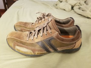 skechers leather shoes mens