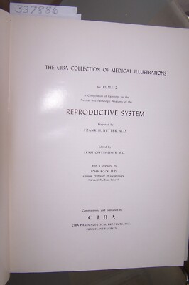 THE CIBA COLLECTION OF MEDICAL ILLUSTRATIONS, VOL. 2, REPRODUCTIVE SYSTEM
