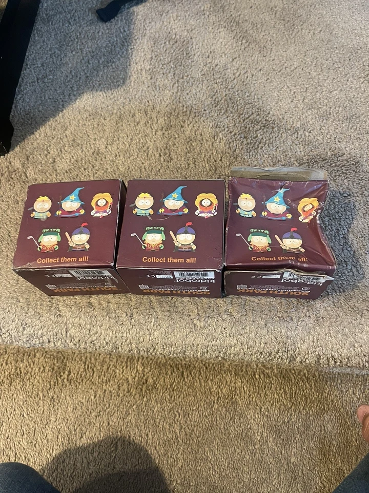 Kidrobot South Park The Stick of Truth Lot of 3 New Set Paladin Warrior *READ* - Image 3 of 4
