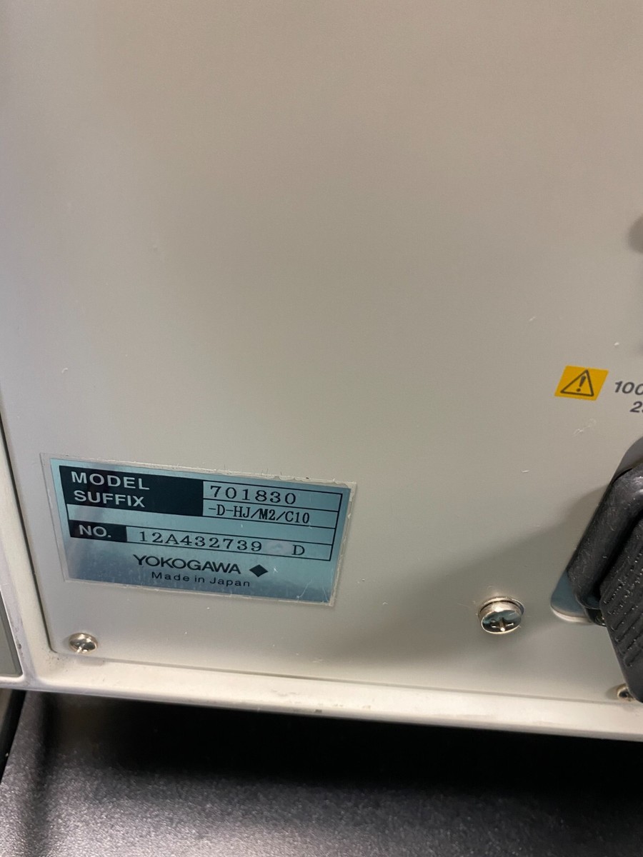 Yokogawa DL716 701830 16 Channel Digital Scope | eBay