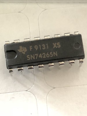 25 X Texas Instruments SN74265N und/NAND/Puffer Gate 4-Elemente (ein 2-IN UND/NAN