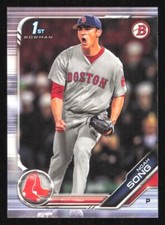 2019 Bowman Draft NOAH SONG 1st Year Baseball card BOSTON RED SOX #99