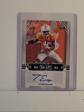2022 LEAF DRAFT & PROSPECT SILVER AUTO TIYON EVANS RC