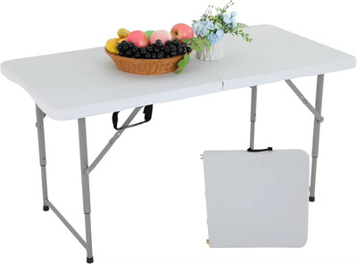Folding Half Portable Foldable Table for Parties Backyard Events