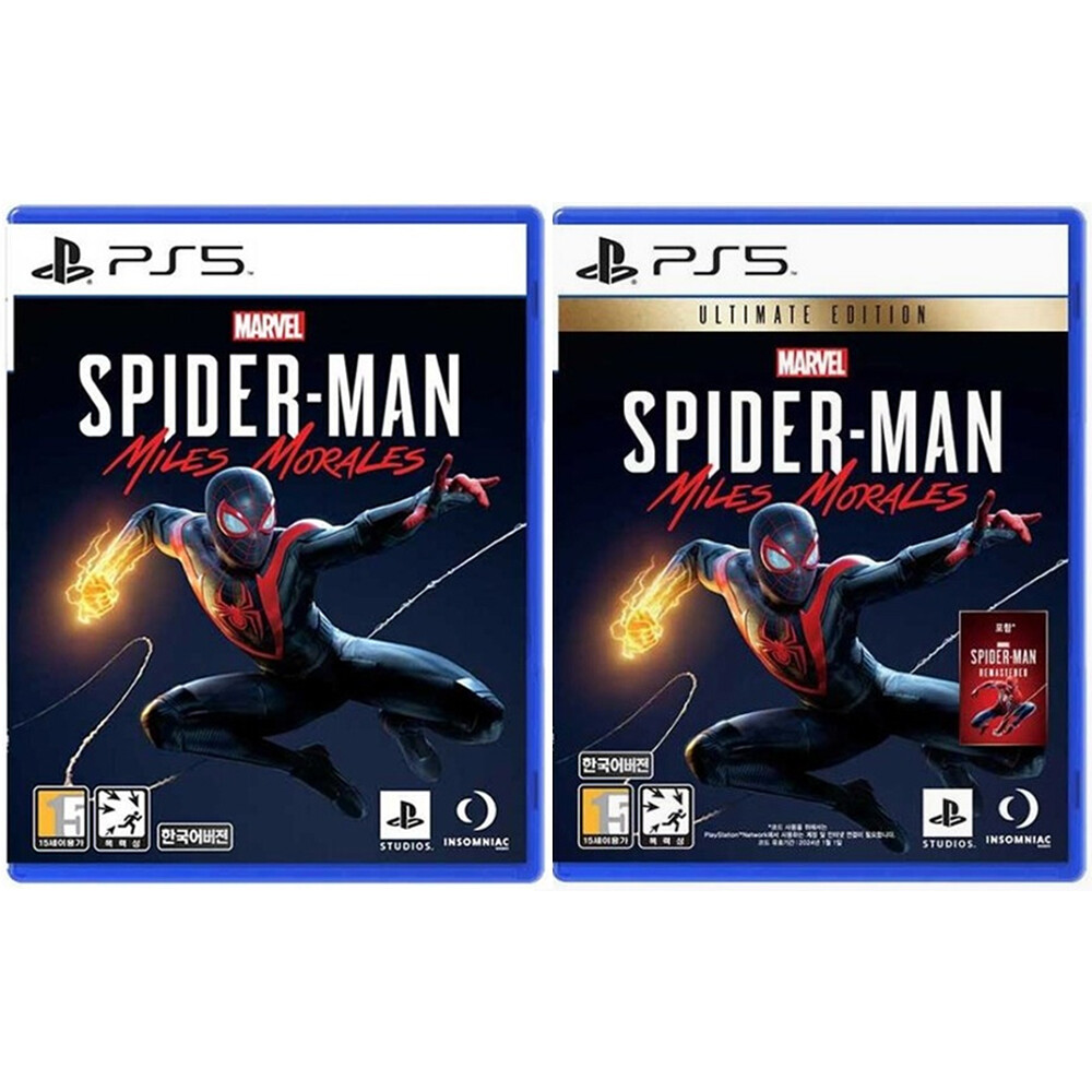 Spider Man Miles Morales Standard Ultimate Edition [Korean English Chinese]  PS5 | eBay