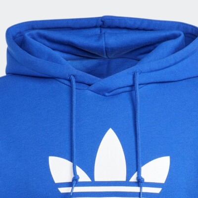 Adidas Originals Trefoil Hoodie Semi Lucid Blue/White Men's
