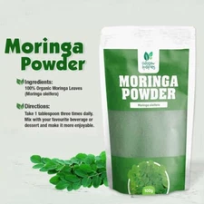 FAT BURNER MORINGA OLEIFERA LEAF Powder 100% Natural Herbal Powder 100g