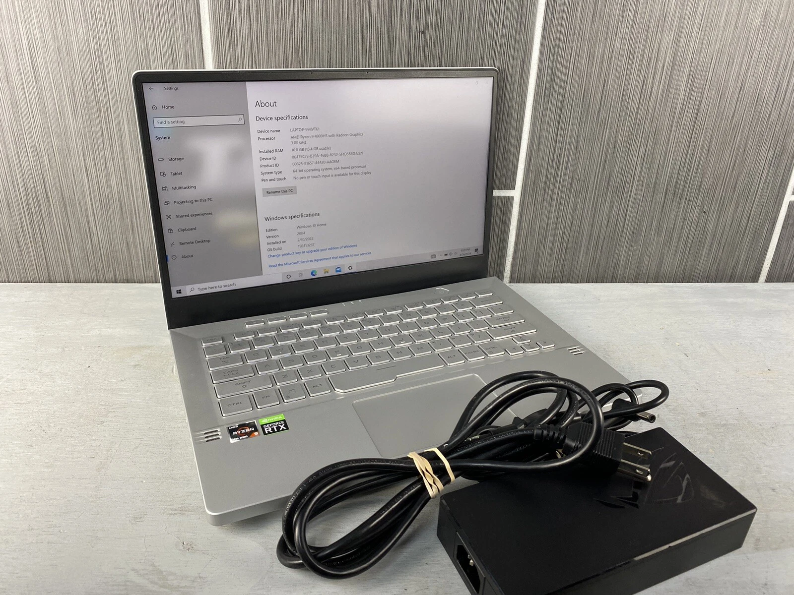 ASUS ROG Zephyrus G14 GA401IV-BR9N6 (Ryzen 9, W10, 16GB, 1TB