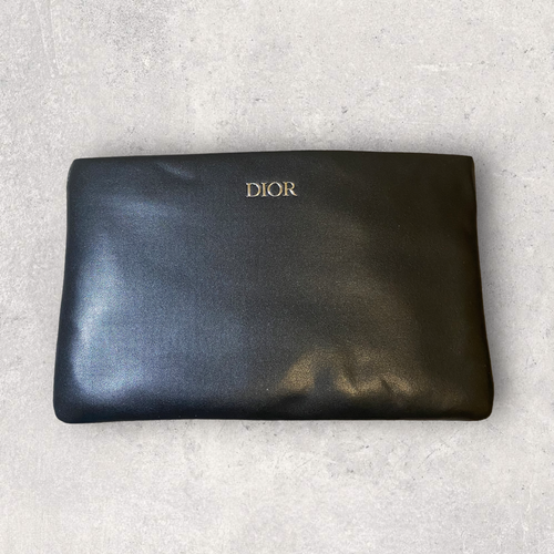 Brand New Dior Beauty vegan leather cosmetic clutch bag eBay