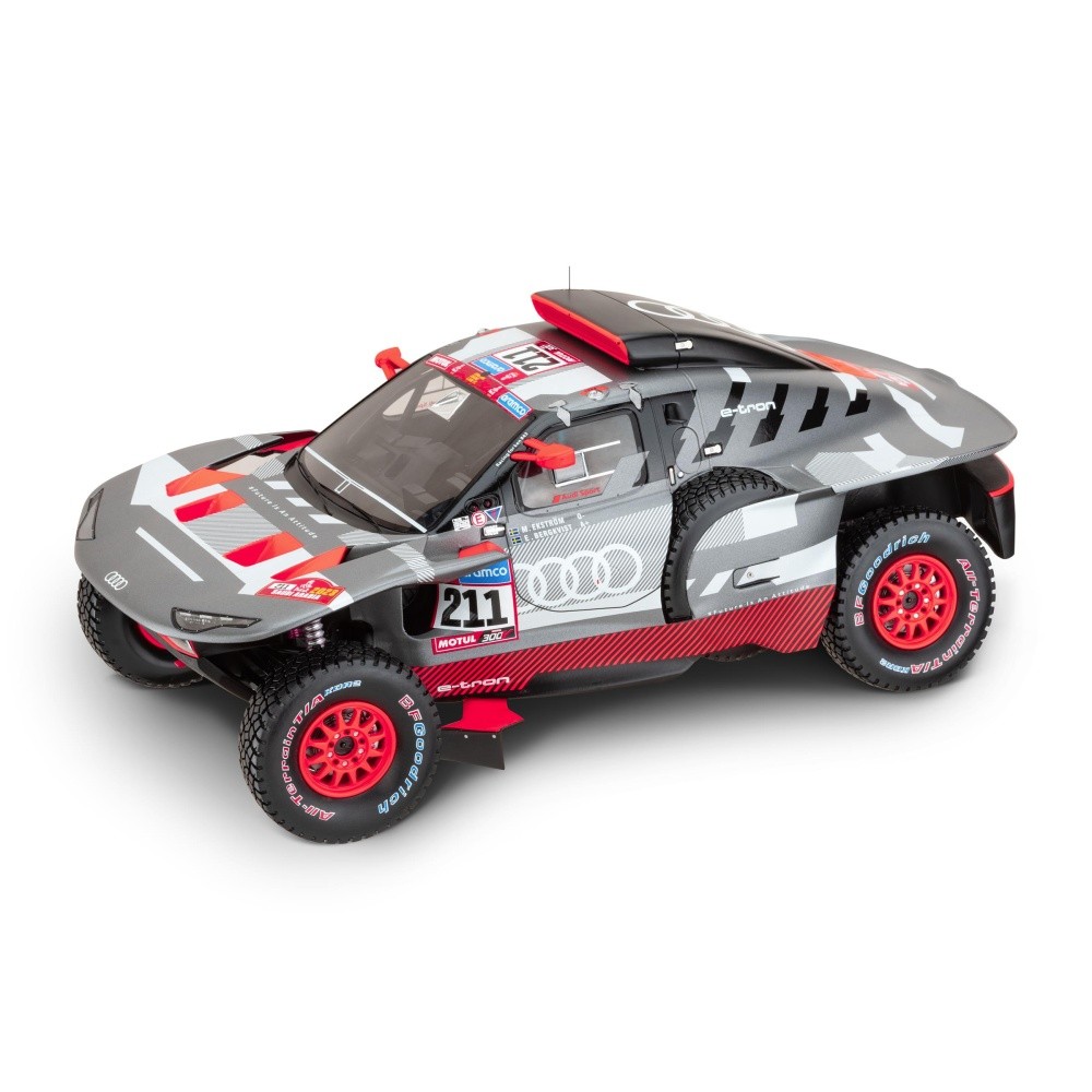 Original Audi RS Q e-tron Dakar 23, Ekström/Bergkvist, 1:18