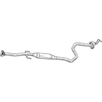 Bosal MittelschalldäMpfer SchalldäMpfer FüR Honda Civic V Coupe EJ EG EH