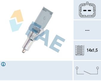 NEU - FAE 40492 Schalter, RüCkfahrleuchte Passend FüR Fiat Lancia Peugeot-image