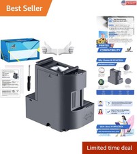 High-Yield Ink Maintenance Box for Epson ET-15000 & More - Easy Install Kit