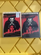V for Vendetta DVD 2 Disc Special Edition Widescreen W Slipcover Hugo Weaving