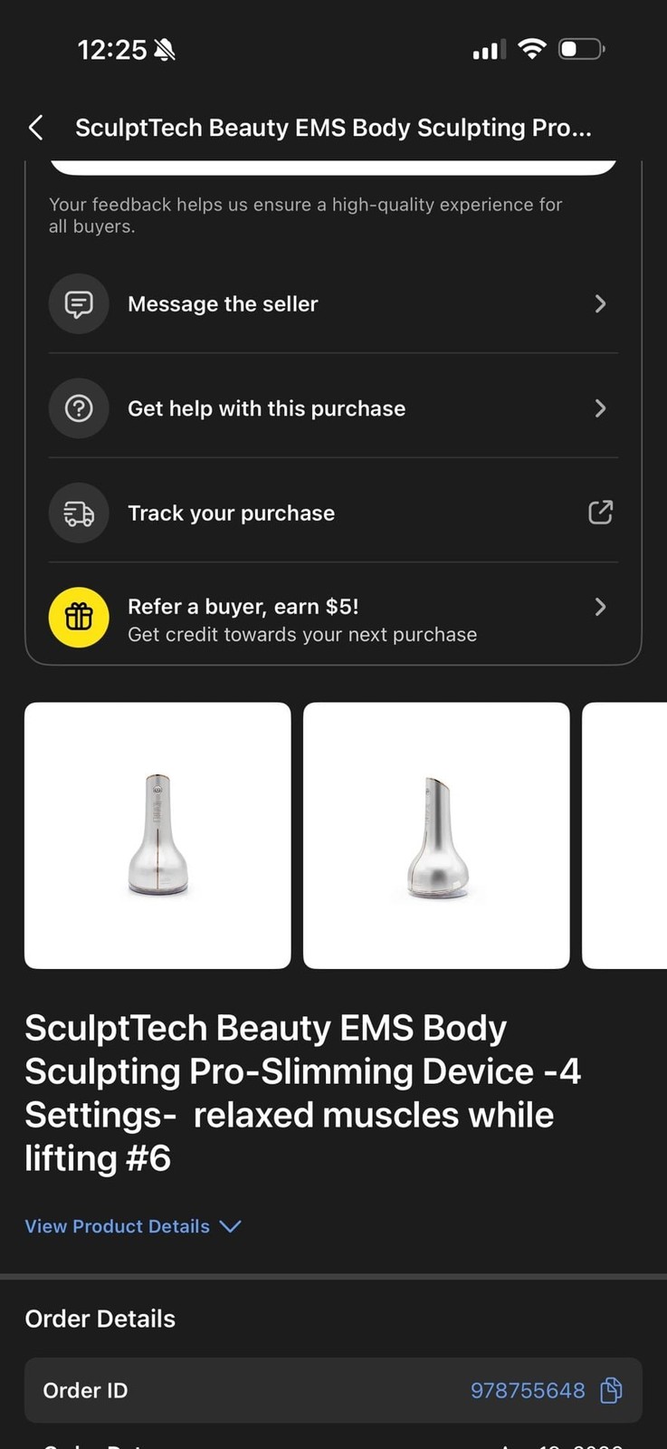 Techiture Beauty SculptTech EMS Body Sculpting Pro-Slimming Device, photo 4