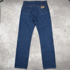 Vintage Wrangler Jeans 34x34 Fits 32x33 Cowboy Cut 13MWZ Made In USA