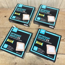Medline Optifoam Gentle EX Bordered Foam Adhesive Dressing, 6" x 6" Square 40 CT
