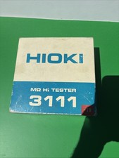 Vintage Hioki M Hi Tester 3111 with Original Box  Carry Case Mint Untested