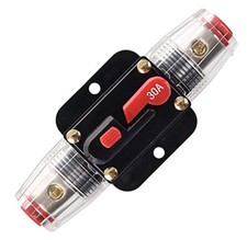 Fuse Holders 30amp Inline Circuit Breaker 20-300A for Car Audio and Amps Over...