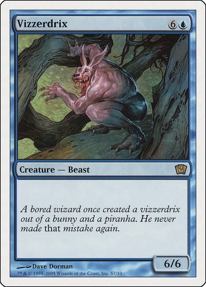 Vizzerdrix S7 Rare 9th Edition Magic: The Gathering Near Mint