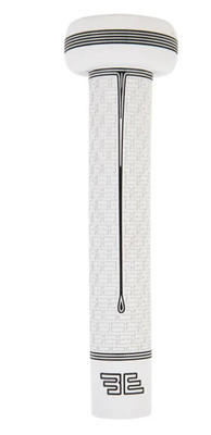 Buttendz Sentry Grip for Goalie Sticks-White/Black