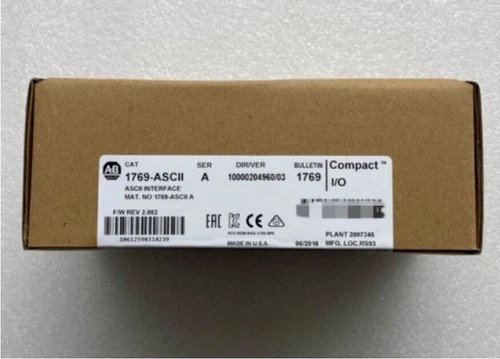 New Sealed AB 1769-ASCII SER A CompactLogix ASCII Interface Module - Picture 2 of 6