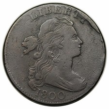 1800 Draped Bust Large Cent, S-208, R3