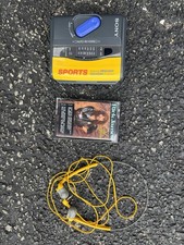 Sony Walkman WM-FS395 Cassette Player Auto Reverse Mega Bass RICK JAMES TAPE