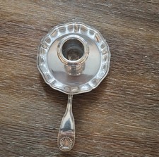Christofle Gallia Silver-Plated Chamber Candlestick