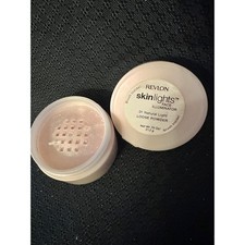 RARE VTG Revlon Skin Lights face illuminator 01 natural powder DISC .75 oz