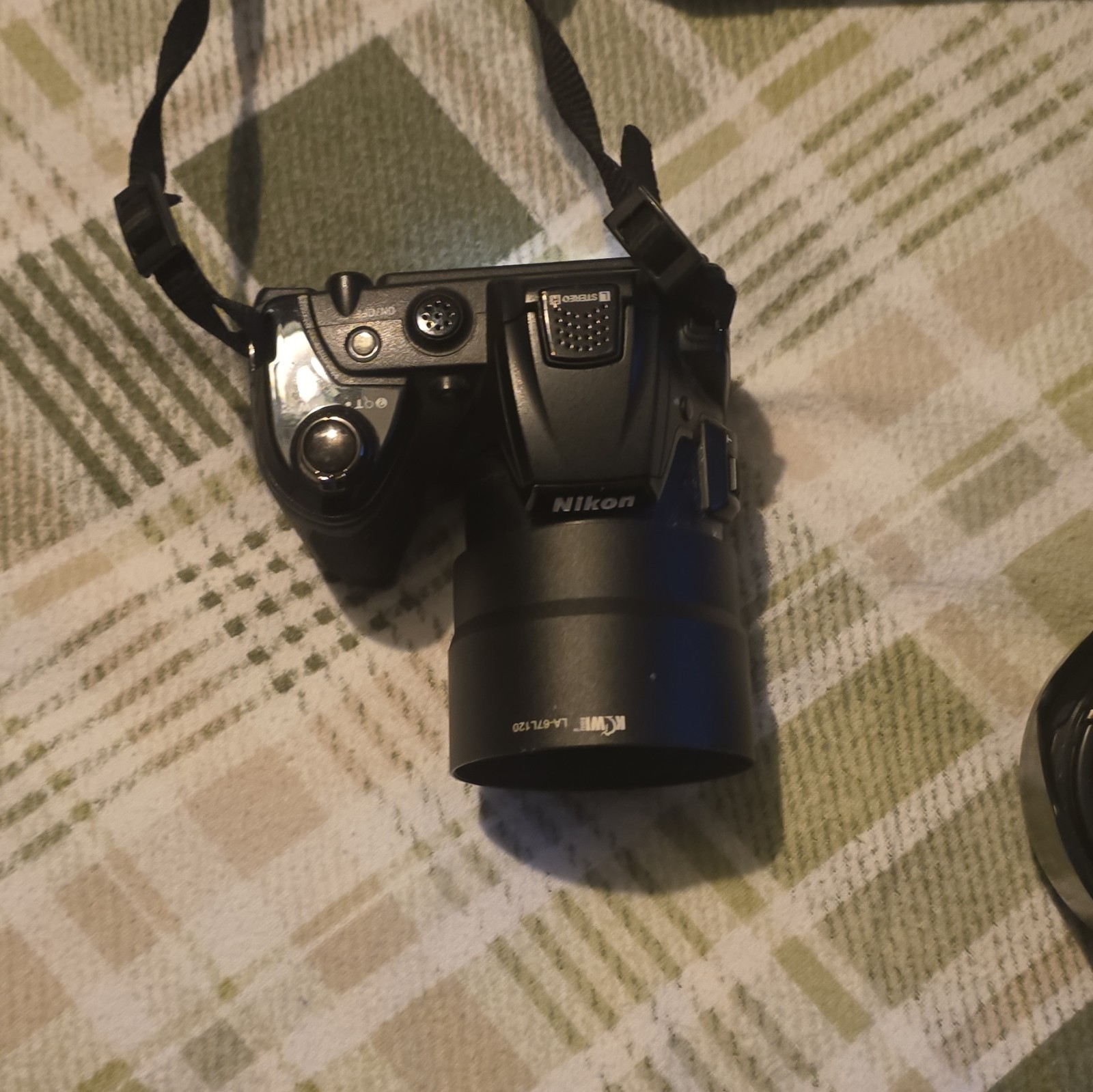 Nikon Coolpix L120 Digital Camera With 8GB Card - Black - Tested &amp; Working