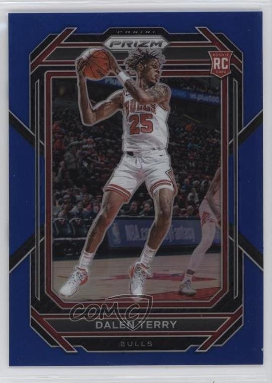 2022-23 Panini Prizm Blue Prizm 4/199 Dalen Terry #240 14ki