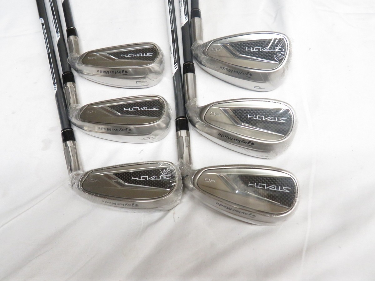 New TaylorMade Stealth HD Iron Set 5-PW Speeder NX 60-S Stiff Flex