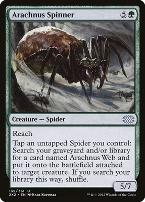 Arachnus Spinner (135) Double Masters 2022 MTG Magic