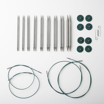 Reflections Interchangeable Knitting Needle Set Stainless Steel Circular