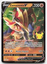 Carta Celebrazioni Zamazenta V 018/025 Near Mint Holo Pokemon UR Tcg