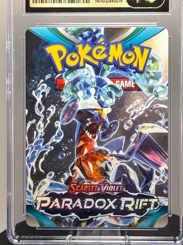 CGC PRISTINE 10 Pokemon Insert Promo Card Paradox Rift - Garchomp - Picture 4 of 14