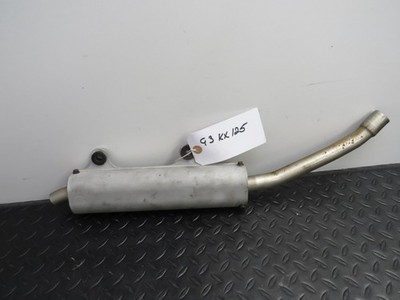 92 93 KAWASAKI KX 125 KX125 AFTERMARKET FMF EXHAUST SILENCER MUFFLER