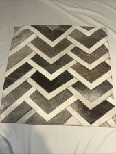 World Market Cowhide Throw Pillow Cover Western 20x20