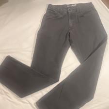 Carhartt Rugged Flex Relaxed Fit Canvas Work Pants Gray 34x36