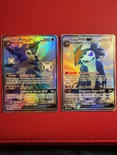 Lycanroc GX SV66/SV94 And SV67/SV94 Hidden Fates: Shiny Vault Holo