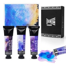Watercolor Paint Set, Diverse Colors Layering, Attractive Art Watercolor, Vib...