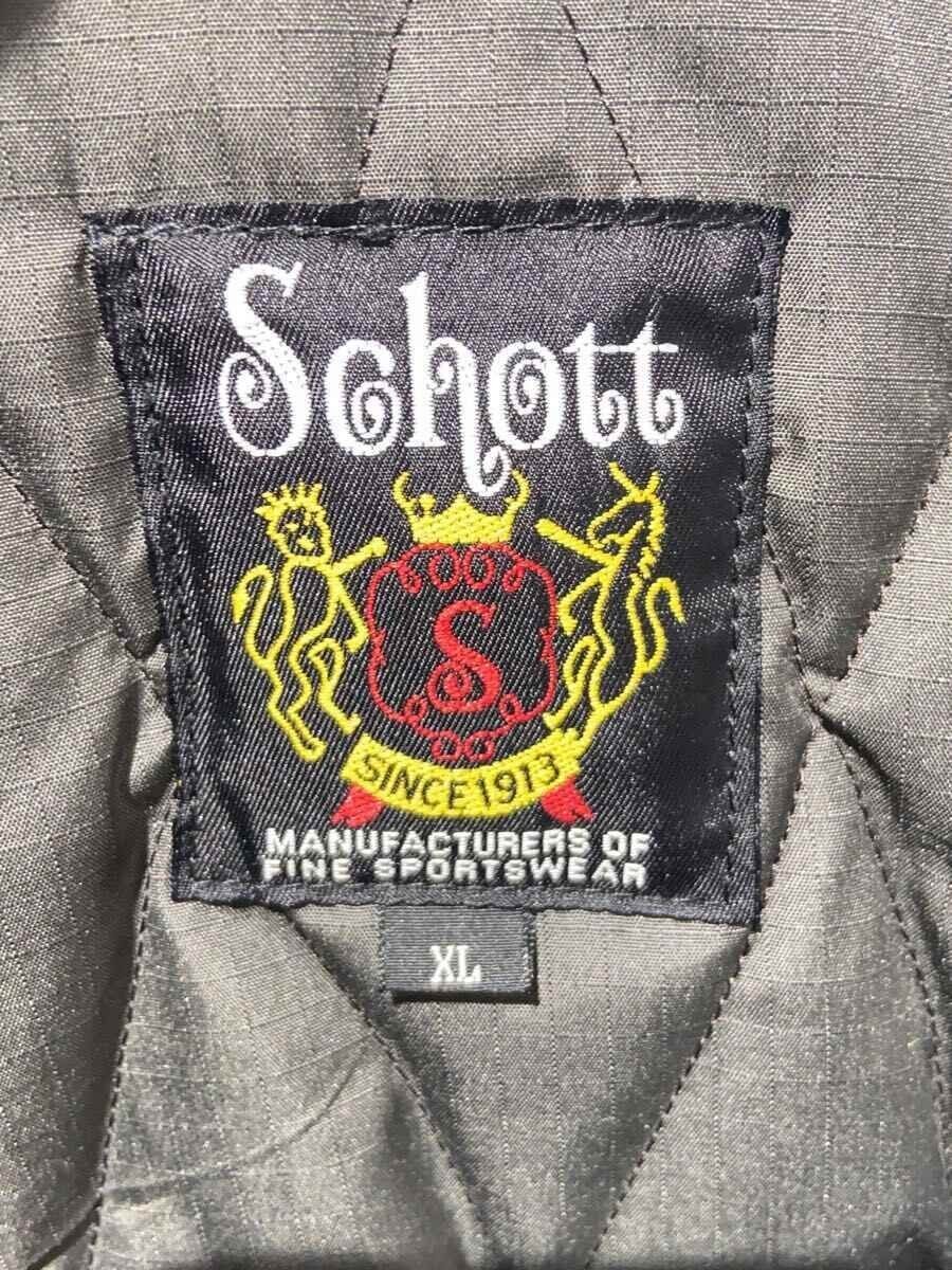 Schott XL Gray Polyester Jacket - image 4