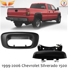 Exterior Tailgate Handle With Bezel For 1999-2006 Chevrolet Silverado 1500