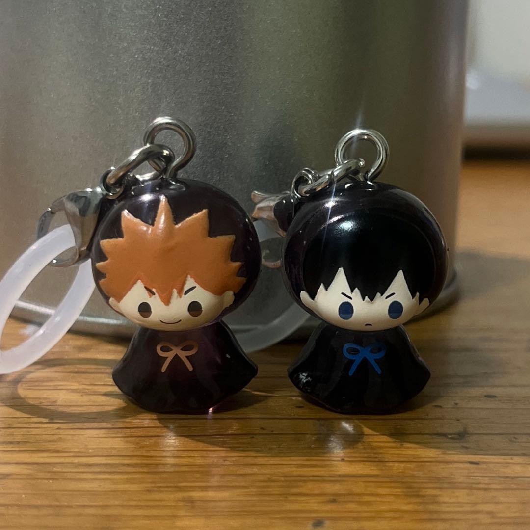 Haikyū!! Mascot Charm Accessory Set of 2, Shoyo Hinata & Tobio Kageyama,