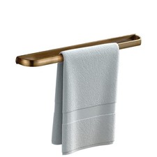 Brass Towel Bar, Antique Bathroom 23.6 inch Bath Towel Holder Rack, Wall Moun...