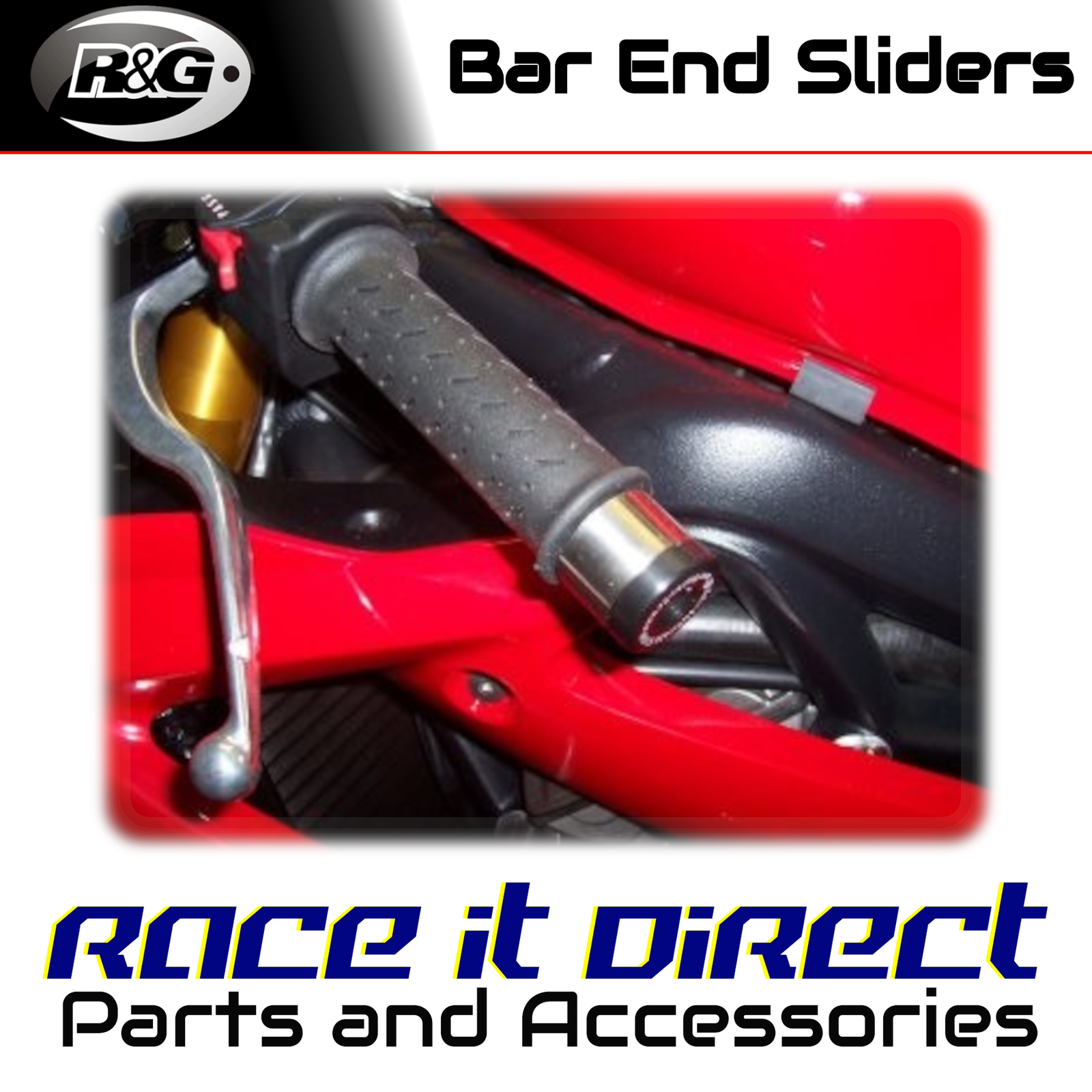 R&G - BE0026BK - Bar End Sliders