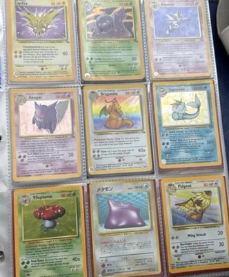 Vintage Pokemon Cards 1999 WOTC Pack! Charizard! Pikachu! 1st