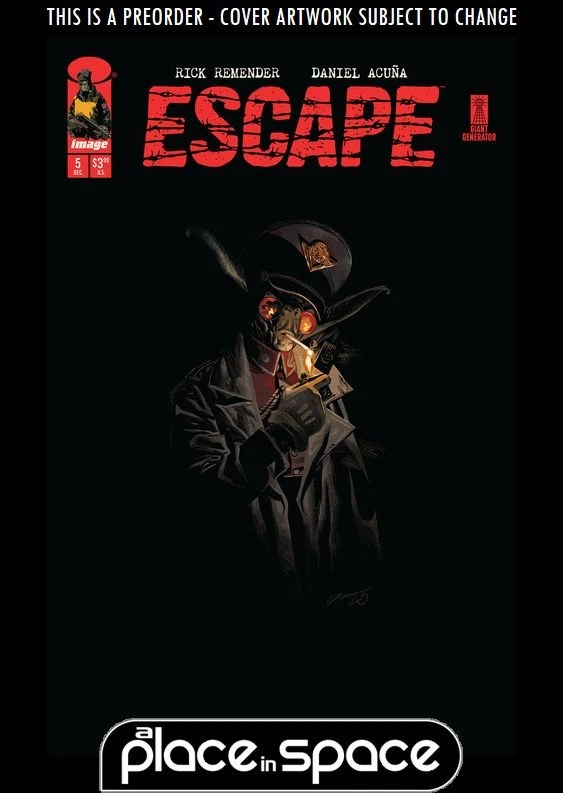 (WK53) ESCAPE #5A DANIEL ACUNA - PREORDER DEC 31ST